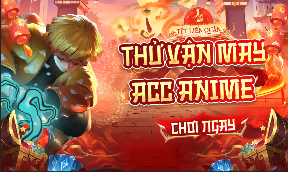 Thử Vận May Acc Anime